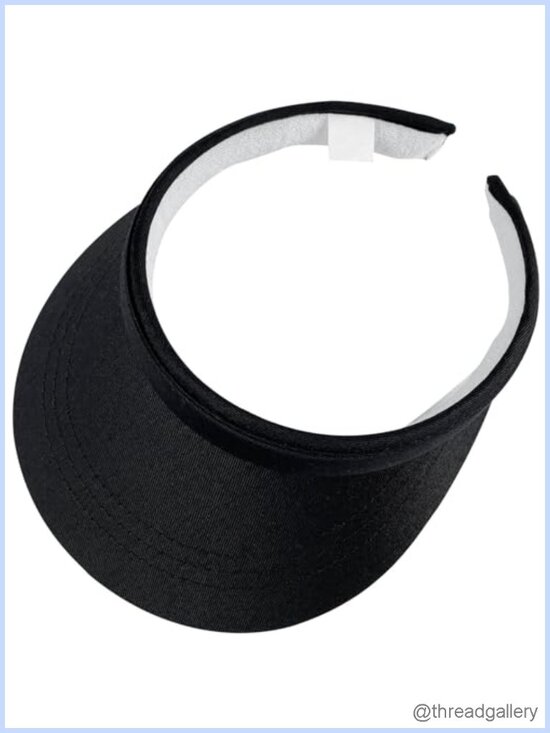 Accessories - Wide Brim Adjustable Clip On Sun Visor Hat for Women Men Beach